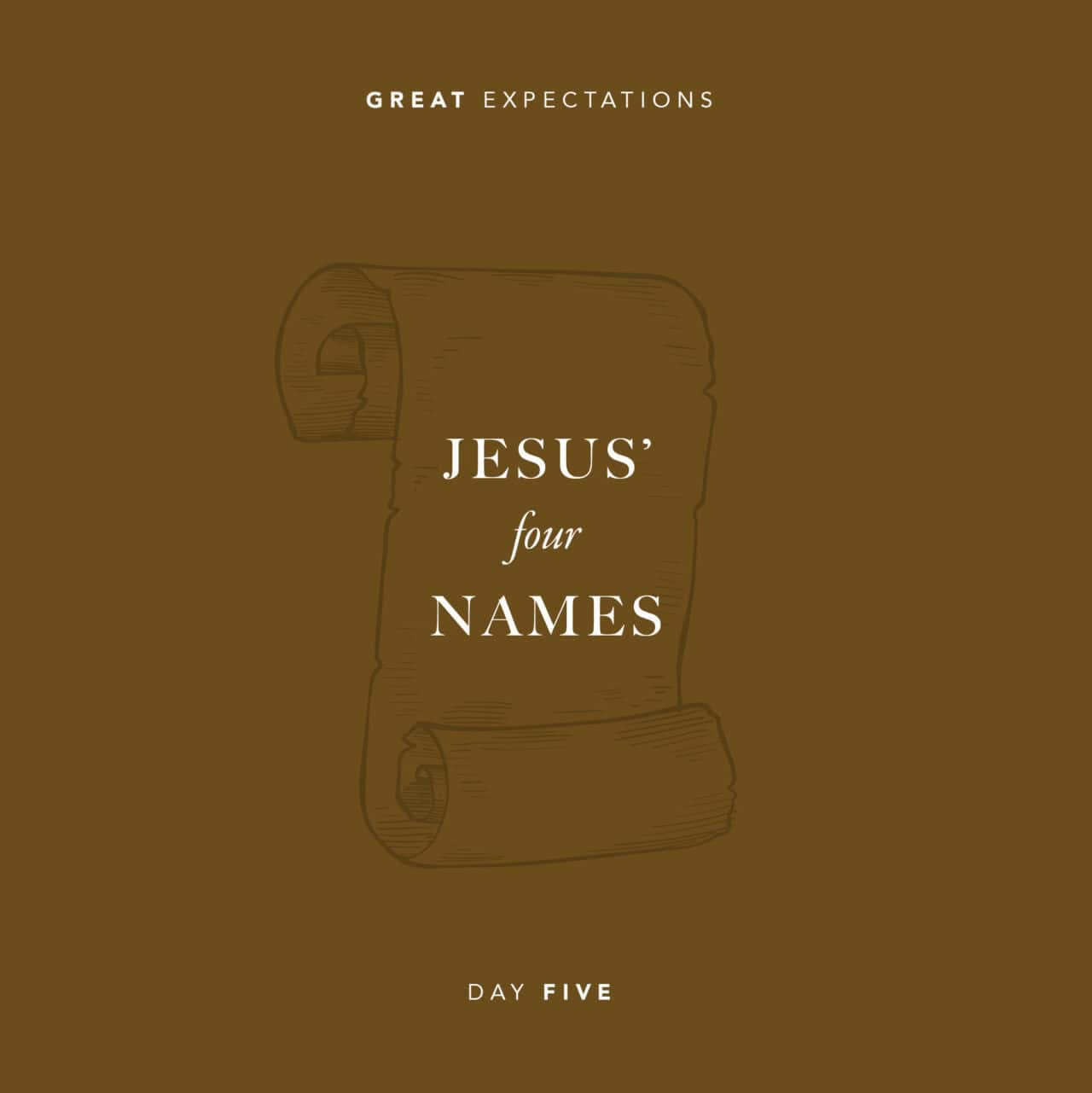 Jesus’ Four Names