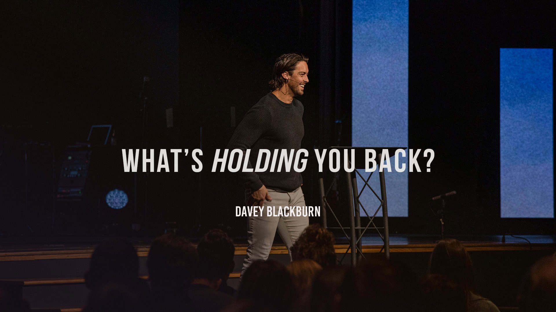 whats holding you back Divine Interruption